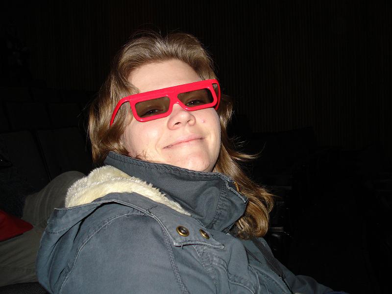 DSC01157.JPG - Hvis man køber billet til en af deres 3D film får man lov til at spille smart med de meget lækre 3D briller.